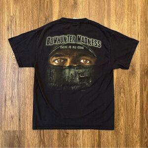 Vintage Black Bowhunter Madness Nature Deer Shirt